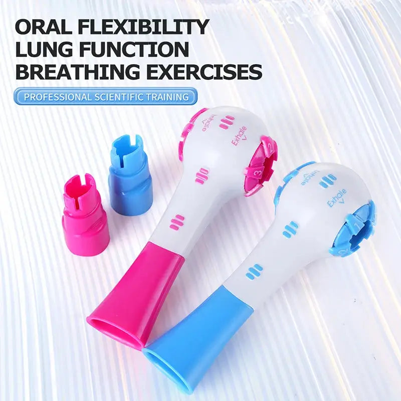 1PC Sports Breathing Trainer Exercise Lung Face Mouthpiece Respirator Fitness Equipment For Household Healthy Care Accessories SlimmingHut