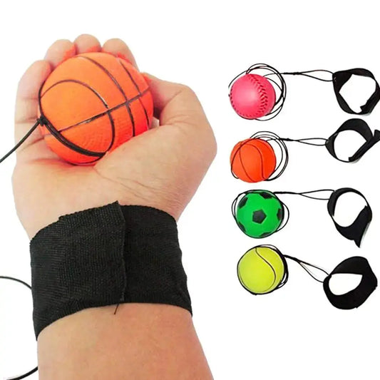 1pc Wrist Strength Training Ball Throwing Wrist Pitching Exercise Hand Strengthening Sports Portable Wrist Ball Throwing Trainer SlimmingHut