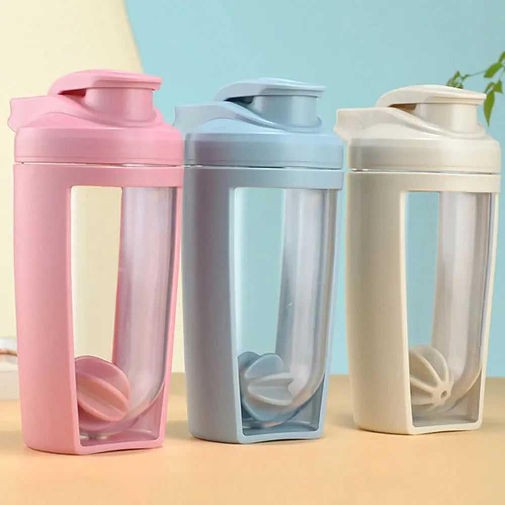 500ml Sports Water Bottle Leak Proof Protein Shaking Cup Portable Protein Stirring Bottle for Protein Mixes Supplement Shakes SlimmingHut