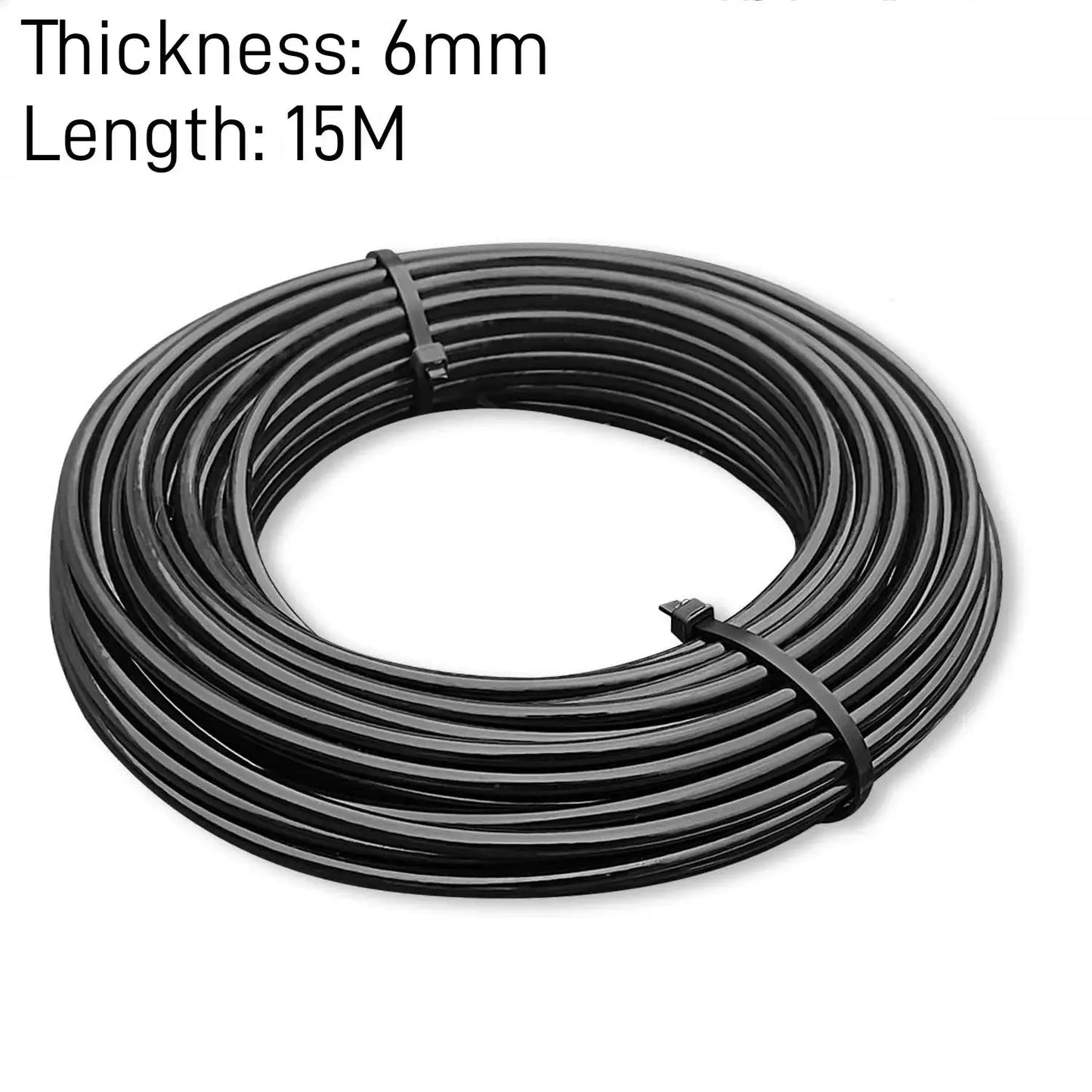 5M-30M Gym Home Steel Wire Rope 5/6mm Thick Fitness Cable Pulley Machine Attachment Heavy Duty Steel Wirerope Workout Accessorie - SlimmingHut