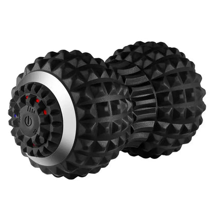 Electric Massage Peanut Ball 4-Speed Vibrating USB Rechargeable Sport Yoga Foam Roller Muscle Relaxation Small Fitness Equipment - SlimmingHut