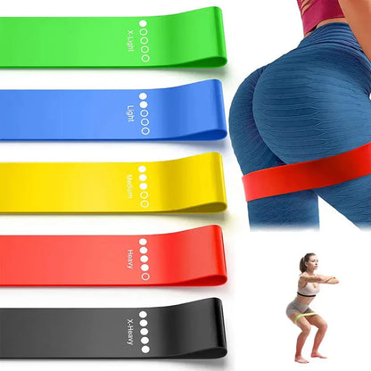 Fitness Elastic Resistance Bands Home Training Yoga Sport Resistance Bands Stretching Pilates Workout Gym Equipment Stretching SlimmingHut