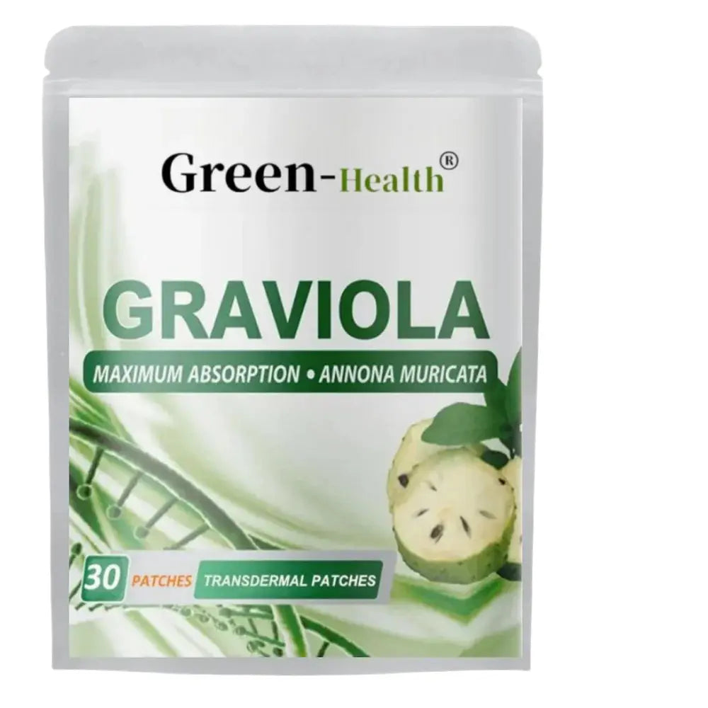 Graviola Transdermal Patches Immune System Booster - 30 Patches One Month Supply - SlimmingHut