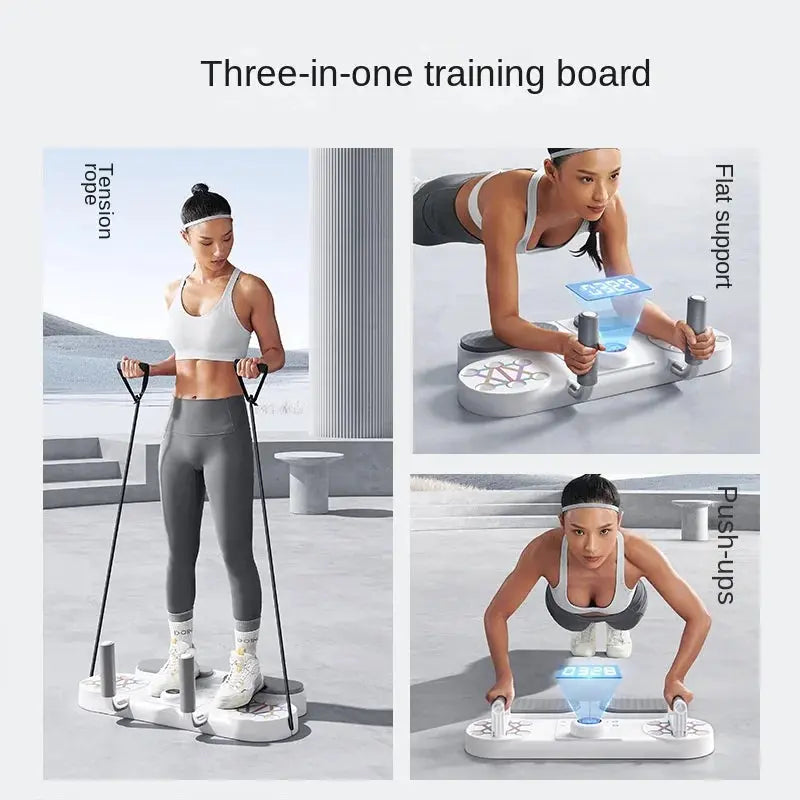 Gym Equipment Fitness Push Up Board Push-Ups Plank Stands Chest Exercise Arm Bending Core Abdominals Multifunctional Upboard SlimmingHut