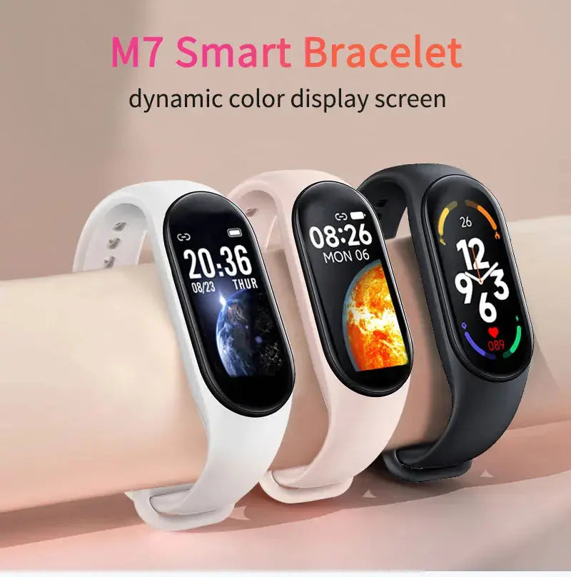 M7 Kids Smart Watch Children Smart Band Boys Girls Child Smart Bracelet Sport Fitness Tracker Waterproof Wristband For 10-18 - SlimmingHut