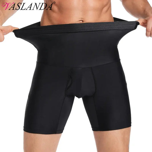 Men Body Shapers Tummy Control Shorts High Waist Slimming Underwear Seamless Belly Girdle Boxer Briefs Weight Loss Short Pants SlimmingHut