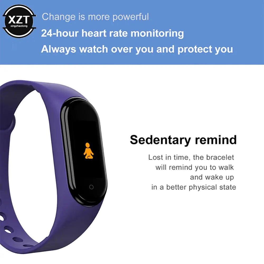 New Smart Watch Wristband IP65 Waterproof Watch Blood Pressure Heart Rate Monitor Fitness Tracker Call Running Smart Bracelet - SlimmingHut