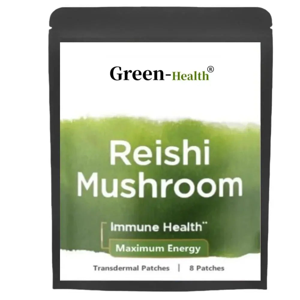 ORGANIC GANODERMA REISHI MUSHROOM POWDER 20:1 EXTRACT TRANSDERMAL PATCH - 100% PURE NO FILLERS!! - SlimmingHut