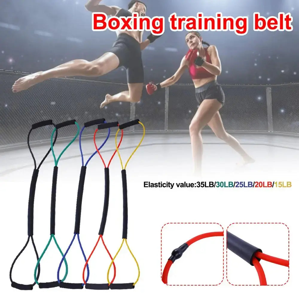 Pull Rope Yoga Exercise Training Expander Strength Equipment Elastic Band Speed Training Pull Rope Boxing Resistance Band - SlimmingHut