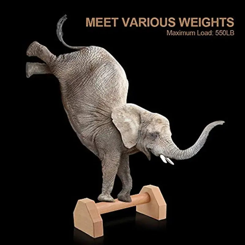 Push-up Stand Wood Pushup Bars Exercise Non-Slip Parallettes Handle Stands Calisthenics Fitness Equipment Home Strength Training SlimmingHut