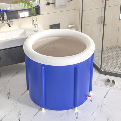 Bathtub Ice Bath Tub Ice Bath Tub For Recovery Portable Cold Water Therapy Tub Ice Bath For Adults Folding Ice Spa Soaking bath SlimmingHut