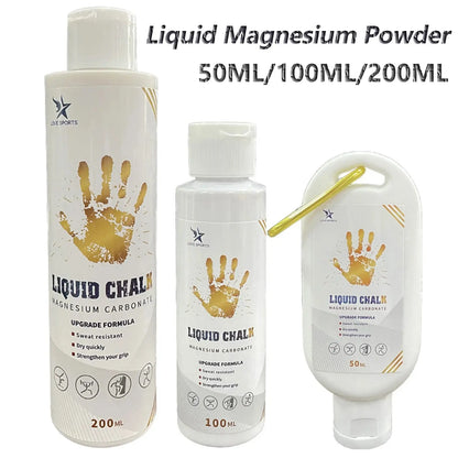 Sports Liquid Magnesium Powder Fitness Lifting Anti Slip Cream Grip Liquid Magnesium For Indoor Pole Dancing Rock Climbing Gym SlimmingHut