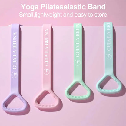 TRE 8 Stretcher Yoga Pilateselastic Band Open Shoulder Beauty Back Fitness Plastic Tension Rope Portable Home Fitness Equipment - SlimmingHut