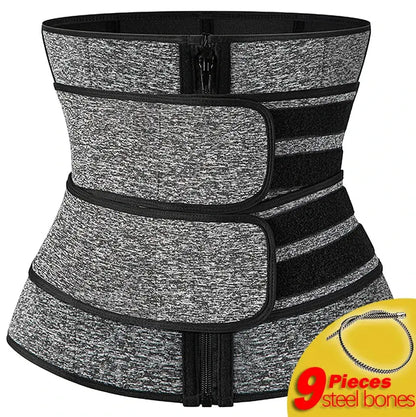 Women Waist Trainer Neoprene Body Shaper Belt Slimming Sheath Belly Reducing Shaper Tummy Sweat Shapewear Workout Shaper Corset - SlimmingHut